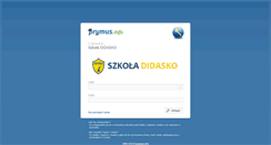 Desktop Screenshot of didasko.prymus.info