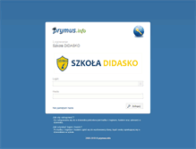Tablet Screenshot of didasko.prymus.info